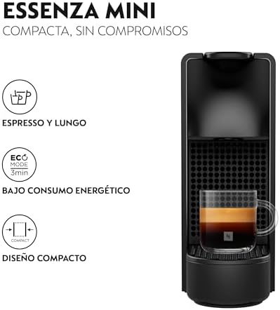 Nespresso Cafetera Essenza Mini (+ Kit de Desgutación)