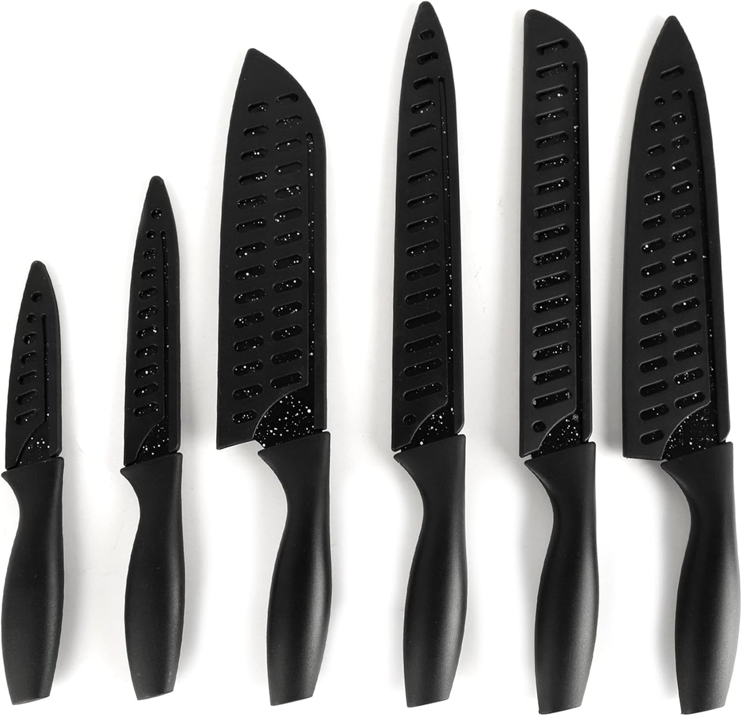 Cuchillos de Cocina con Funda (6 Piezas)